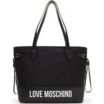 Schwarze MOSCHINO Love Moschino Shopper  aus Kunstleder für Damen 