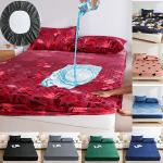 Spannbettlaken & Spannbetttücher aus Polyester maschinenwaschbar 200x220 cm 