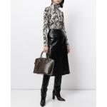 Braune Vintage Louis Vuitton Lockit Damenhandtaschen aus PVC 