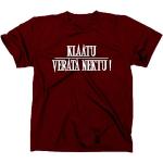 #3 Army of Darkness T-Shirt, Klaatu Verata Nektu, Kult, L, Maroon