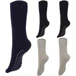 Marineblaue Anti-Rutsch-Socken für Kinder & ABS-Socken für Kinder aus Baumwolle für Jungen Größe 24 