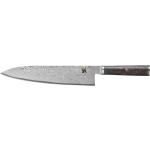 Braune Miyabi Messer poliert aus Edelstahl 