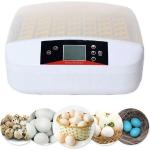 56 Eier Inkubator Vollautomatische Brutautomat Brutschrank mit Digital LCD Temperaturanzeige und Präzieser Temperatursensor