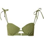 Olivgrüne Bikini Tops für Damen Größe XS 