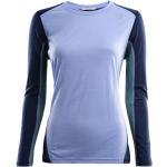 Aclima LightWool Sport Shirt Woman Purple Impression / NavyBlazer / NorthAtlanti (L)