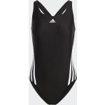 Schwarze adidas Damenbadeanzüge & Damenschwimmanzüge aus Elastan Größe S 