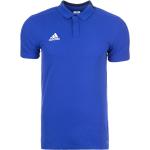 Blaue adidas Condivo Herrenpoloshirts & Herrenpolohemden aus Baumwolle Größe S 
