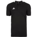 Schwarze adidas Condivo Herrenpoloshirts & Herrenpolohemden aus Baumwolle Größe S 