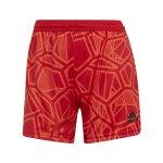 Rote Atmungsaktive adidas Condivo Torwarthosen aus Polyester für Damen Größe S 