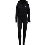 Schwarze adidas Performance Trainingsanzüge & Jogginganzüge aus Baumwolle für Damen Größe S 