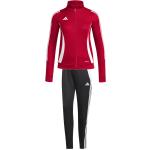 Rote adidas Performance Trainingsanzüge & Jogginganzüge aus Polyester für Damen Größe S 