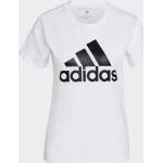 Weiße Kurzärmelige adidas Essentials Nachhaltige T-Shirts aus Baumwolle für Damen Größe XL 