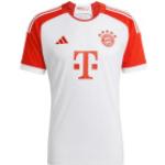 Weiße Kurzärmelige Atmungsaktive adidas FC Bayern München Fußballtrikots Deutschland aus Polyester Größe S 