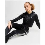 adidas Glam 3-Stripes Tracksuit - Black - Womens, Black XS