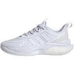 Reduzierte Weiße adidas Alphabounce Flache Sneaker wasserfest Größe 47,5 