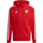 adidas Herren FC Bayern München Kapuzenjacke DNA FZ Hoodie HF1356 M Red