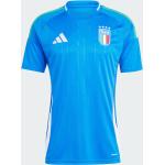 Blaue adidas Italien Trikots Länder aus Polyester für Herren Größe S 