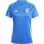 Blaue adidas Italien Trikots Länder aus Polyester für Damen 