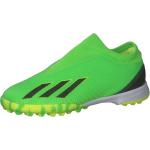 Grüne adidas X Speedportal Fußballschuhe aus Kunststoff für Kinder Größe 38,5 