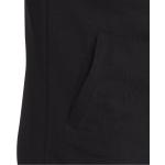 Schwarze adidas Performance Essentials Kinderkapuzenjacken aus Polyester für Mädchen Größe 128 