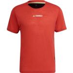 Reduzierte adidas Terrex Agravic T-Shirts aus Merinowolle für Herren Größe S 