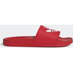 Rote adidas Originals Badeschlappen & Badesandalen für Herren Größe 43 