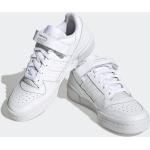 Weiße adidas Originals Sneaker mit Klettverschluss Klettverschluss aus Leder rutschfest für Damen Größe 40 