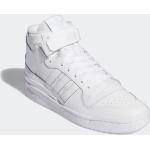 Weiße Streetwear adidas Originals Basketballschuhe aus Kunstleder für Herren Größe 41 