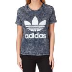Adidas Originals Denim Tee Größe 34/XS Bequem Sport T-Shirt In Grau für Damen
