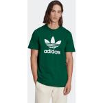 Reduzierte Grüne Klassische adidas Originals Trefoil T-Shirts aus Baumwolle für Herren Größe M 