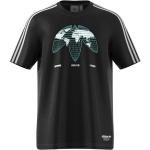 Reduzierte Schwarze adidas Originals T-Shirts für Herren Größe XS 
