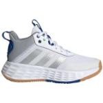 Weiße adidas Own The Game Basketballschuhe aus Kunststoff für Kinder Größe 36,5 