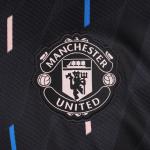 adidas Manchester United Pre-Match Warm Herren Sweatshirt schwarz / blau Gr. XXL
