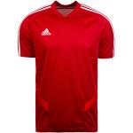Rote Klassische Atmungsaktive adidas Performance Fußball T-Shirts für Herren Größe XXL 