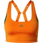 Orange adidas Sport BHs Orangen aus Polyester für Damen Größe L 