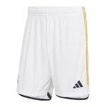 adidas Real Madrid Short Home 2023/2024 Weiss 3XL