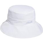 Weiße adidas Reversible Schlapphüte mit Schleifen für Damen Einheitsgröße 