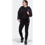 Schwarze adidas Sportswear Damendaunenjacken Größe S 
