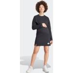 Schwarze adidas Sportswear Nachhaltige Frühlingskleider aus Baumwolle für Damen Größe XS 