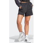 Reduzierte Schwarze adidas Sportswear Nachhaltige Shorts & kurze Hosen aus Baumwolle für Damen Größe XL 