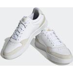 Reduzierte Weiße adidas Sportswear Herrenhalbschuhe Schnürung rutschfest Größe 44 
