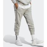 Reduzierte Graue adidas Sportswear Herrenjogginghosen tapered aus Baumwolle Größe 3 XL Große Größen 