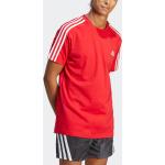 Rote adidas Sportswear Basic Shirts für Herren Größe M 