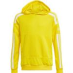 Gelbe adidas Squadra Kinderkapuzenpullover & Kinderkapuzensweater Größe 116 