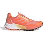 Reduzierte Rosa adidas Terrex Agravic Flow Trailrunning Schuhe Orangen für Damen Größe 38 