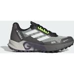 Reduzierte Graue adidas Terrex Agravic Flow Gore Tex Trailrunning Schuhe aus Gummi wasserdicht für Damen Größe 38 
