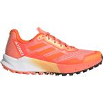 Reduzierte Orange adidas Terrex Agravic Flow Trailrunning Schuhe Orangen für Damen Größe 42 