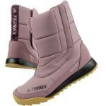 Braune adidas Terrex Winterstiefel & Winter Boots Klettverschluss für Damen Größe 38,5 