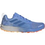 Reduzierte Blaue adidas Terrex Speed Nachhaltige Trailrunning Schuhe für Herren Größe 45,5 