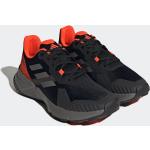Reduzierte Schwarze adidas Terrex Trailrunning Schuhe aus Mesh für Herren Größe 45 